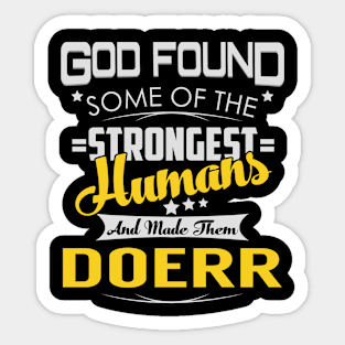 DOERR Sticker